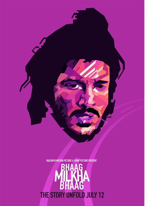 Bhag milkha bhag movie poster on Behance