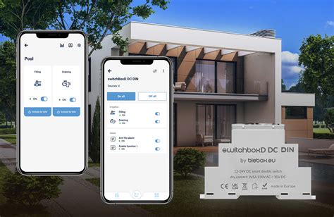Blebox Switchboxd Dc Din Kanal Relais V Ac V Dc Wifi Android