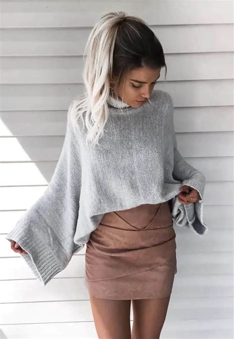 25 Stunning Sweater Dress Outfit Ideas Sheideas