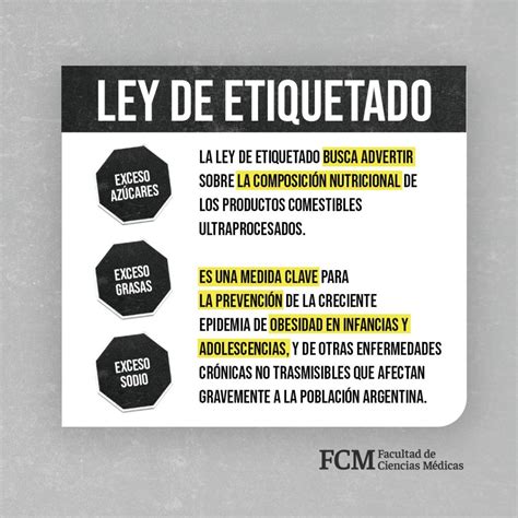 Ley De Etiquetado Fcm