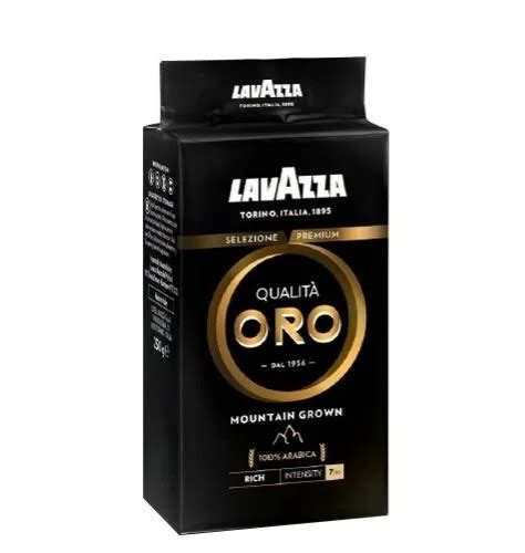 Купить Кава Lavazza Qualita Oro caffe D altura чорна 100 Arabica