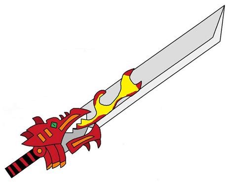 Red Dragon Sword By Kongo217 On Deviantart