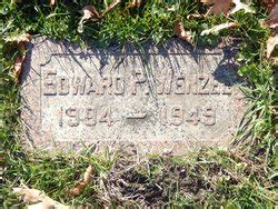 Edward Peter Wenzel M Morial Find A Grave