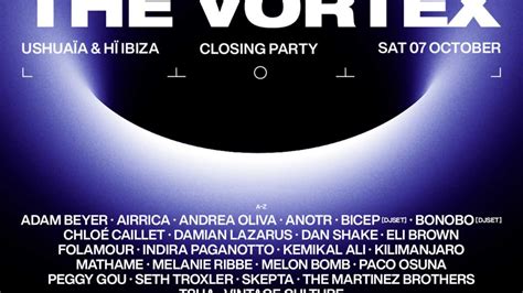 Ushuaïa y Hï Ibiza Closing Party 2023 The Vortex HIGHXTAR