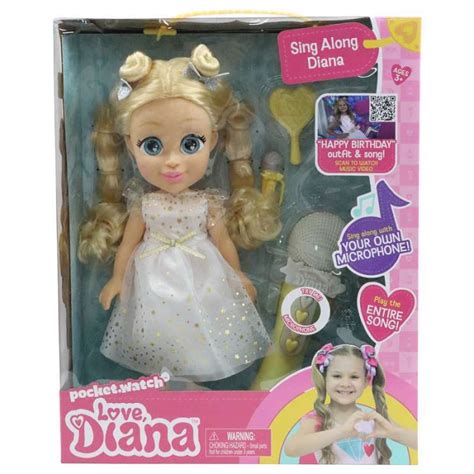 Jual Love Diana Singalong Happy Birthday Doll 13 Inch Mainan Figure