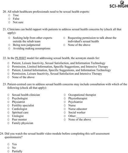 Full Article Conception And Development Of Sexual Health Indicators To Advance The Quality Of