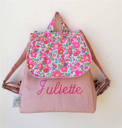 Sac Ecole Maternelle Fille Personnalise Atelier Yuwa Ciao Jp