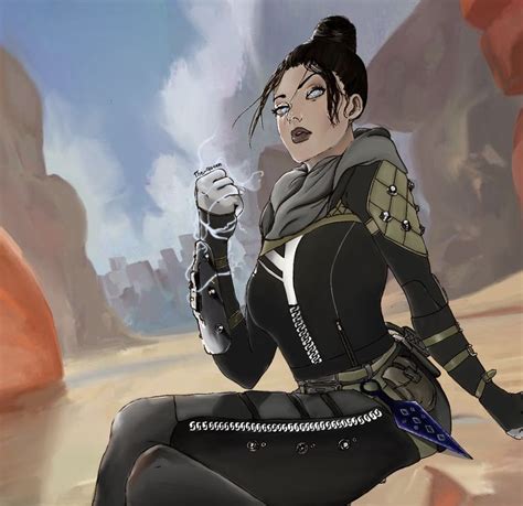 Apex Legends Wraith Thequeen Apex Legend Warframe Art