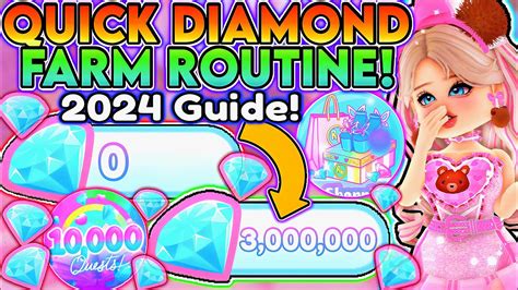 HOW TO GET A LOT OF DIAMONDS IN ROYALE HIGH 2024 UPDATED DIAMOND