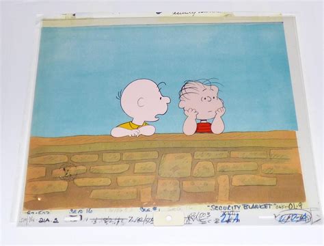 Peanuts The Charlie Brown And Snoopy Show Original Production Cel