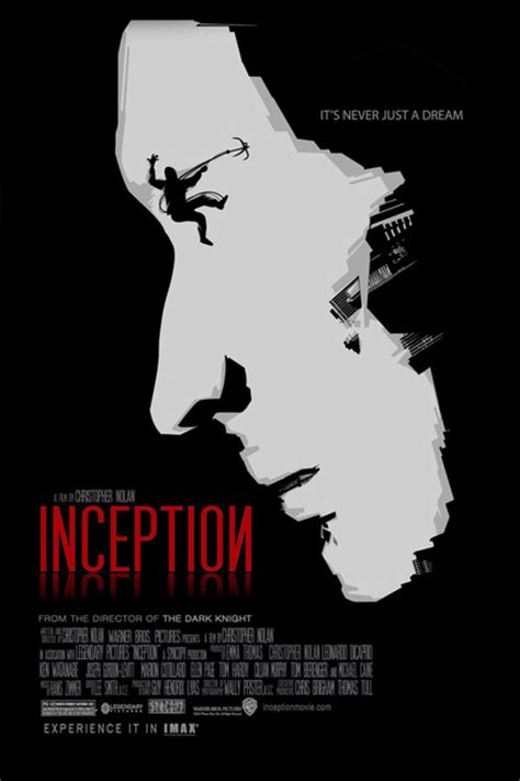 Inception minimalist poster series on Behance