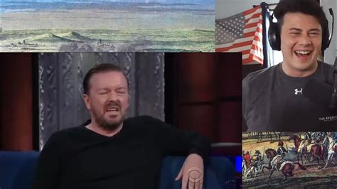 American Reacts Ricky Gervais Funniest Moments YouTube