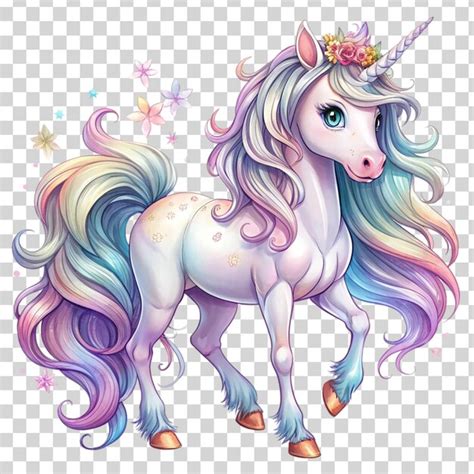Premium Psd Unicorn Isolated On Transparent Background