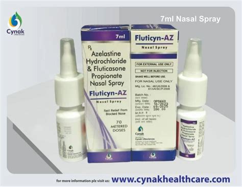 Fluticasone Propionate And Azelastine Hcl Nasal Spray For Hospital Packaging Size 7 Gm At Rs