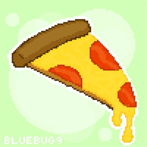 Pizza Pixel Art By Bluebug9 On Deviantart