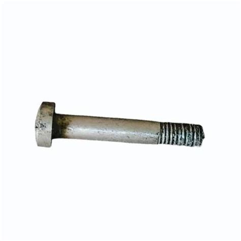 M Mm Mild Steel Half Threaded Bolt Hot Dip Galvanized Hdg At Rs