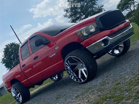 2008 Dodge Ram 1500 Wheel Offset Hella Stance 5 Leveling Kit 1179197 Custom Offsets