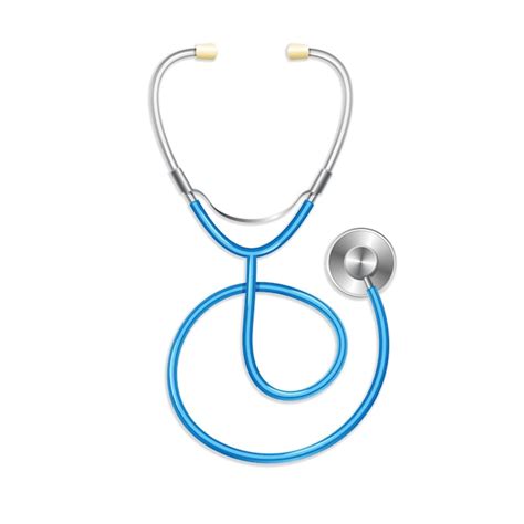 Premium Vector Vector Blue Stethoscope