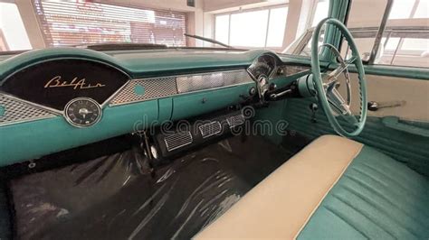 Chevrolet Bel Air Interiors Editorial Photo Image Of