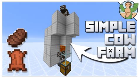 Simple Cow Farm for Minecraft 1.14 Minecraft Map