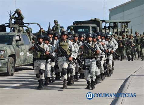 Arriban A Colima 300 Elementos Militares De Sedena Y Gn Para Apoyo En Seguridad Colima Noticias