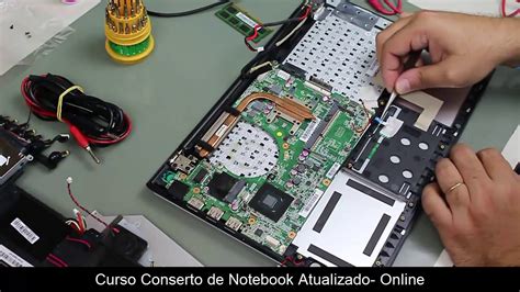 Curso Conserto de Notebook Analise de Defeito Placa Mãe YouTube