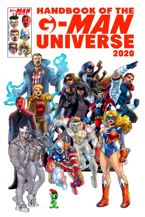 RICH REVIEWS: Handbook of the G-Man Universe, 2020 | G-MAN COMICS