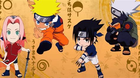 Naruto Chibi Wallpapers And Backgrounds 4K HD Dual Screen