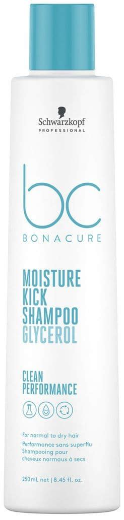 Schwarzkopf Vegan Care Bc Moisture Kick Glycerol Champú Cabello Seco