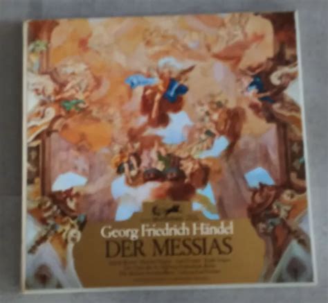 Der Messias Georg Friedrich H Ndel Box Lp Schallplatten Karl Forster