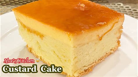 Custard Cake Recipe How To Make Perfect Custard Cake Recipe Soft And Smooth Youtube