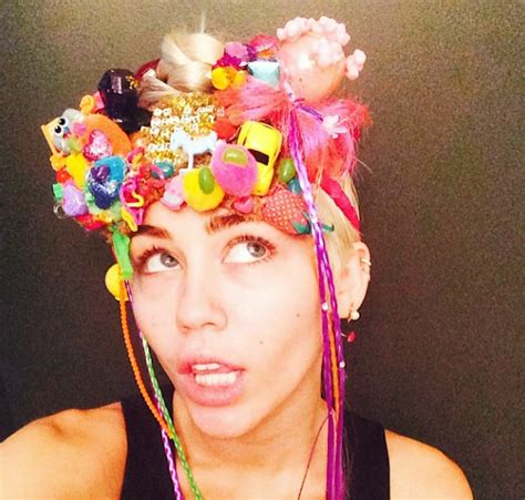 Miley Cyrus Crafts Are Like Lisa Frank Meets ‘true Detective — Photos