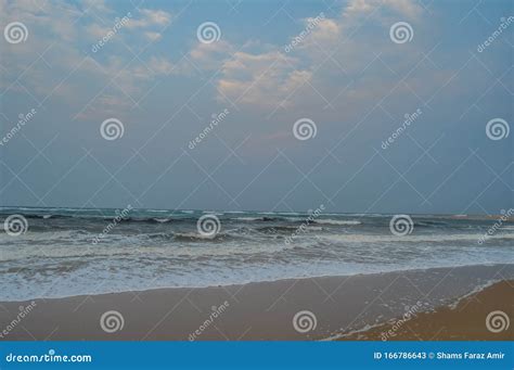 Sodwana Bay Pristine Beach Near A Lagoon And Isimangaliso Wetlan Stock