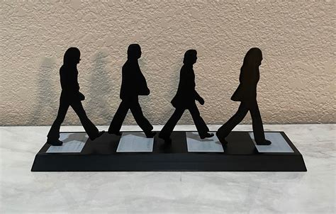The Beatles Abbey Road Silhouette. 3D Printed - Etsy