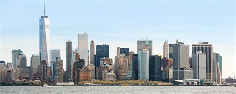 View of Manhattan skyline in NYC 18715822 Stock Photo at Vecteezy