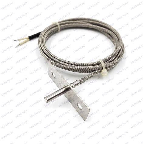 Customize Ntc K Thermistor Sensor With Ss Flanged Probe K Ntc