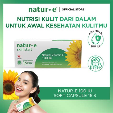 Promo Natur E Skin Start Natural Vitamin E Iu S Suplemen