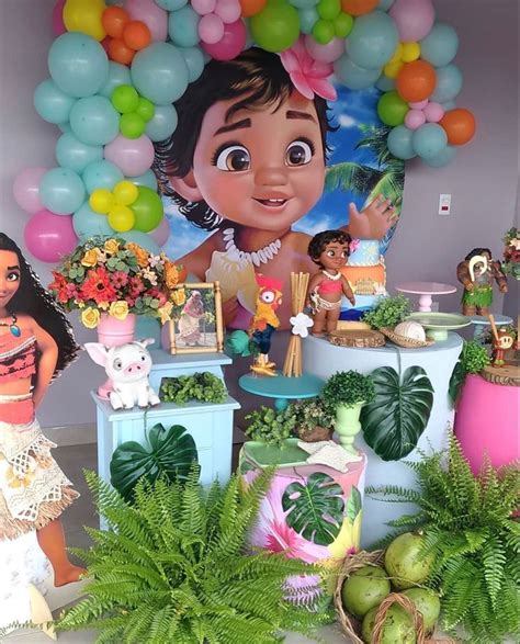 Decor Moana Baby Festa Moana Festa Moana Baby Decoracao Festa Moana