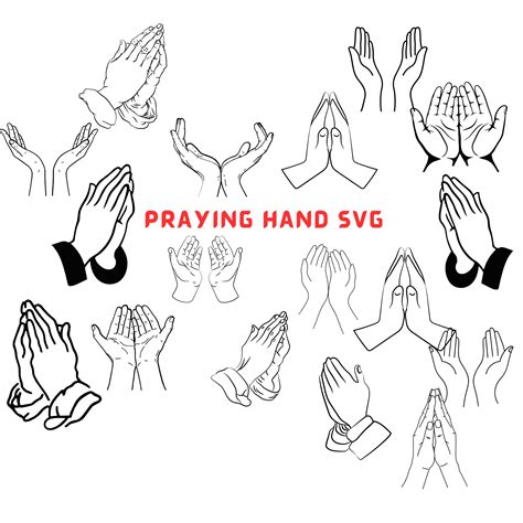 Praying Hands Svg Religious Svgprayer Svg Prayers Svg Praying Hand