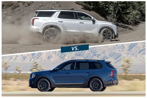 Compared 2023 Hyundai Palisade Vs 2023 Kia Telluride Capital One