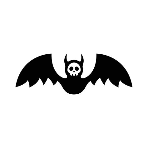 Black Bat Logo Vector Flying Bat Vector 8553818 Vector Art At Vecteezy