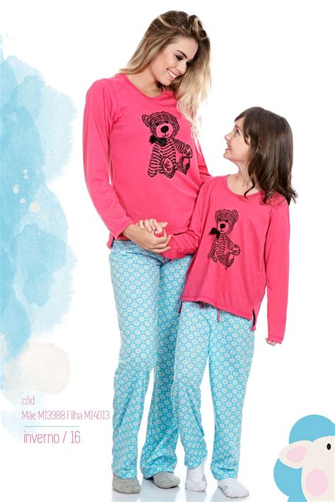 Pijama sleepwear tal mãe tal filha Pijama de cetim Roupas Roupas