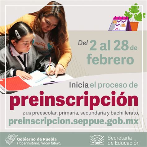 El 2 de febrero inician preinscripciones para alumnos de educación