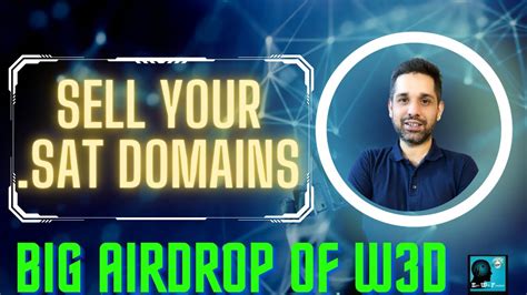 Possible Airdrop For Everyone Market Update How To Sell Sat Domains