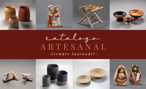 Siempre Santander catálogo de artesanías