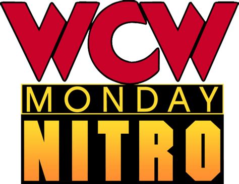 WCW Monday Nitro Logo by dxinite on DeviantArt