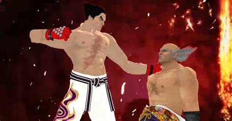 Kazuya VS Heihachi by DragonWarrior-H on DeviantArt