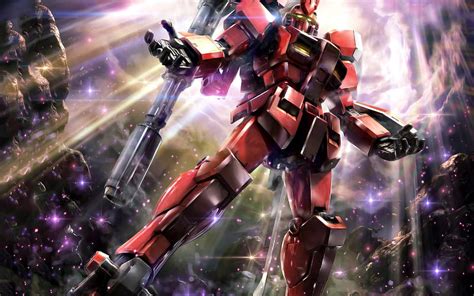 1920x1080px 1080p Free Download Mobile Suit Gundam Ortega Red