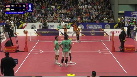 Malaysia Vs Myanmar Sf Regu Premier Istaf Sepaktakraw World