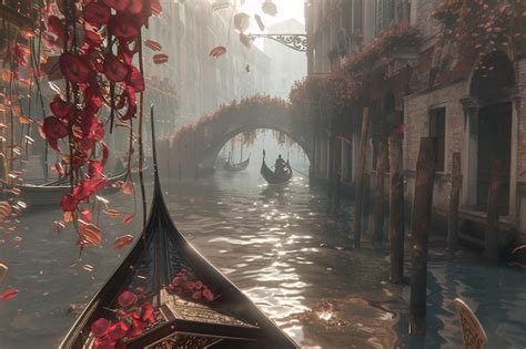 Premium Photo Romantic Gondola Rides Through Venetian Canals Oct